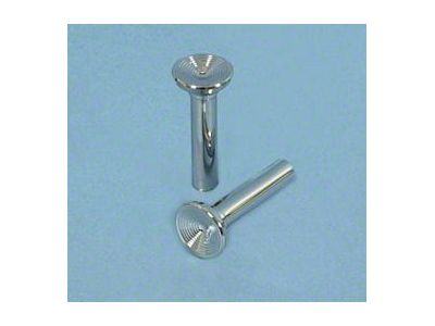 Nova Door Lock Knobs, Chrome, 1967