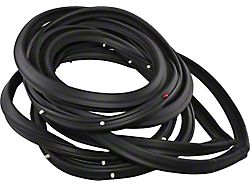 Door Weatherstrip, Rear, 4-Door, Sedan (62-67 Chevy II)