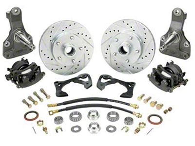 Nova Drop Spindle Kit, Front, With Drop Spindles, For 14 Wheels, 1964-1967