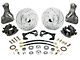 Nova Drop Spindle Kit, Front, With Drop Spindles, For 14 Wheels, 1964-1967