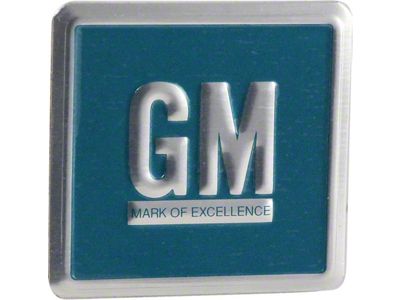 Nova Emblem, Door Decal, Turquoise/Green, 1964-1967