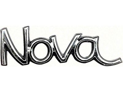 Nova Emblem, Fender, Show Quality 1973-1974