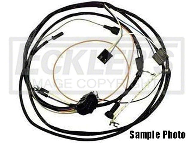 Nova Engine Wiring Harness, 6 Cylinder, Automatic Transmission, 1971