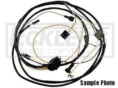 Nova Engine Wiring Harness, V8, HEI, With Warning Lights, 1962-1966