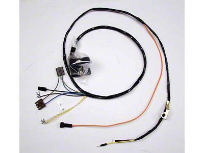 Nova Engine Wiring Harness, V8, With Factory Gauges, 1969