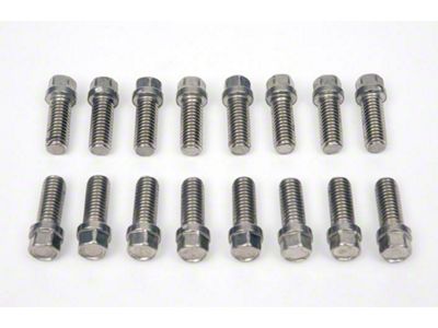 Nova Exhaust Header Mounting Bolt Set, Big Block, Stainless Steel, 1967-69