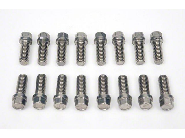 Nova Exhaust Header Mounting Bolt Set, Big Block, Stainless Steel, 1967-69