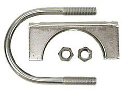 Nova Exhaust Muffler Clamp, Steel, 2, 1967-11