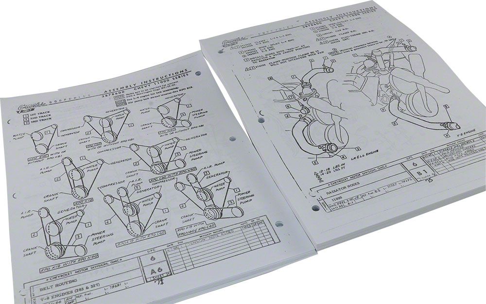 Ecklers Factory Assembly Manual,1966