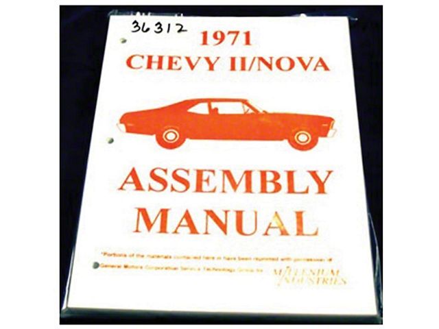 Factory Assembly Manual,1971