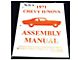 Factory Assembly Manual,1971