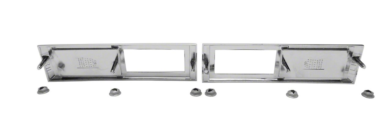 1968 CHEVROLET ナンバープレートフレーム Ecklers Fender Emblems, 427 (1968 Chevy II)