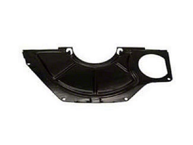 Nova Flywheel Bellhousing Dust Cover, 403 Style, Small Block With 10.5 Clutch, Original GM, 1967-74