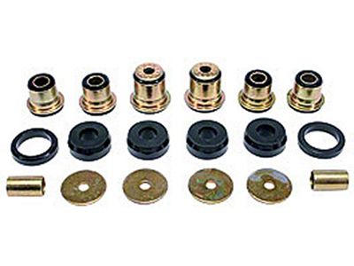 Nova Front Control Arm Bushing Kit, Black Polyurethane, 1963-1967