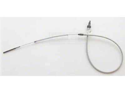 Nova Front Parking Brake Cable, Steel, 1975-1979