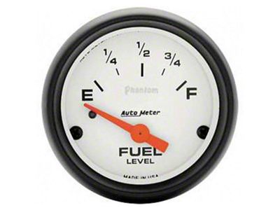 Nova Fuel Level Gauge, Phantom, AutoMeter