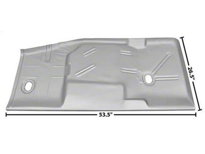 Nova Full Floor Pan, Left Hand Side, 1962-1967