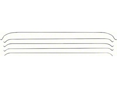 Nova Headliner Bows, 2 Door Hardtop, 1962-1965