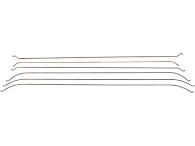 Nova Headliner Bows, Hardtop, 2 Door, 1966-1967