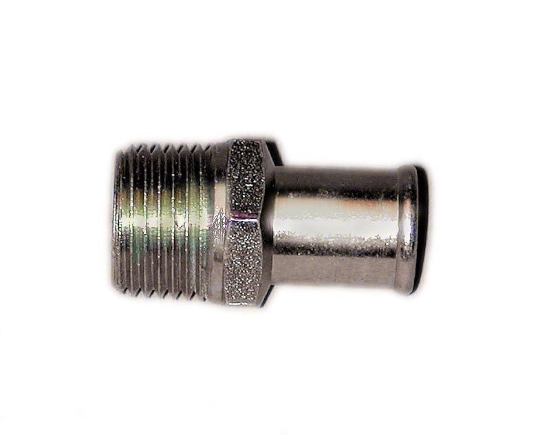 Ecklers 195980 Heater Hose Intake Manifold Nipple, 3/4 Hose, 1/2