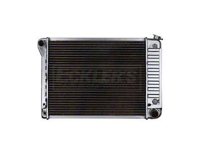 Nova And Chevy II US Radiator, Copper And Brass, Standard Duty, For Cars With Big Block 396CI, Manual Transmission, Three Row, 1968-1971