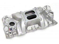 Intake Manifold, 4-Barrel Carburetor, SmallBlock, Edelbrock (62-68 Chevy II; 69-72 Nova)