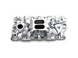 Intake Manifold, Edelbrock Performer, Polished, Small Block (62-68 Chevy II; 69-75 Nova)