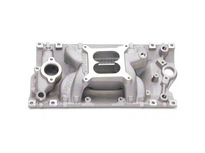 Nova - Intake Manifold, Edelbrock, Vortec Air Gap, Small Block