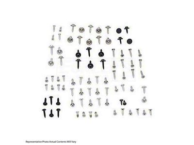 Nova Interior Screw Kit, Two Door, 1970