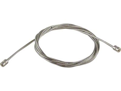 Nova Intermediate Parking Brake Cable, Steel, 1968-1974
