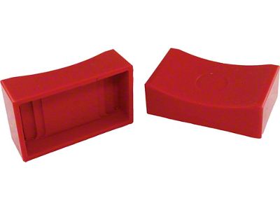 Nova - Jack Stand Pads,2-1/2 x 4-1/2,Polyurethane,Prothane