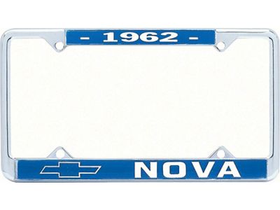 Nova License Frame, 1962