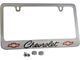 Nova License Plate Frame, 2 Bowties And Chevrolet Script Letters, 1962-1979