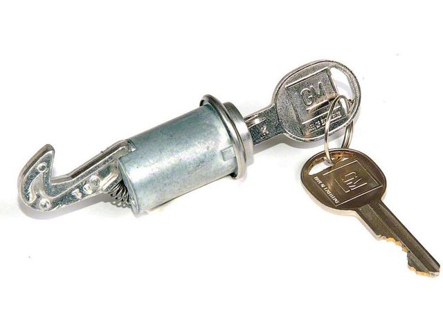 Nova Lock, Glovebox, With Replacement Style Keys, 1962-1966