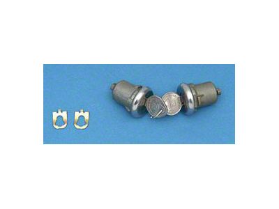 Nova Max Performance, Door Lock Set, With Original Style Keys, 1967-1968