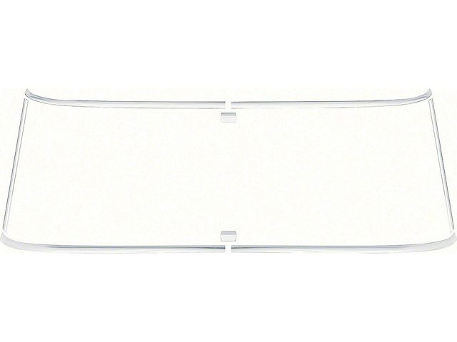 Nova Molding Rear Window, 2 Door Hardtop, 1962-1965