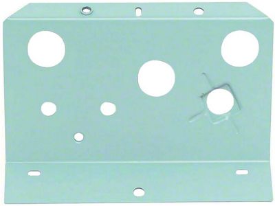 Nova Mounting Plate, Fuel/Oil Gauge, Front, 1968-1974