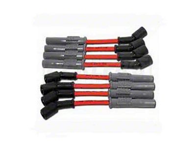 Nova MSD, LS Style Engine, 8.5MM Plug Wire Set, Red, 1962-1979