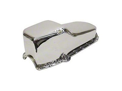 Nova Oil Pan, Small Block, Chrome, 1967-69