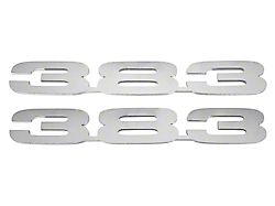 Nova Or Chevy II Engine Displacement Emblem 1962-1979 