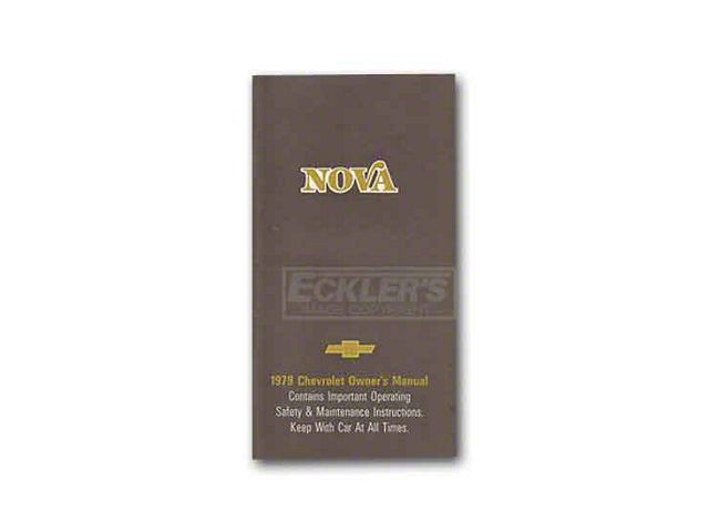 1979 Nova Owners Manual