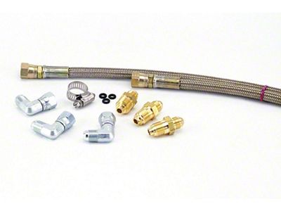 Rack And Pinion Power Steering Hose Kit, For Original Style Pump (1968 Chevy II; 69-74 Nova)