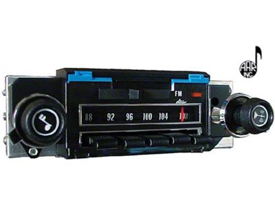 Nova Radio,AM/FM Stereo w/Bluetooth, Reproduction,1971-1976