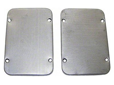 Nova Radio Speaker Grilles, Kick Panel, 1967-69
