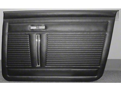 Nova Rear 4-Door Sedan Door Panels, 1971-1972 (Nova, Sedan, Four-Door)