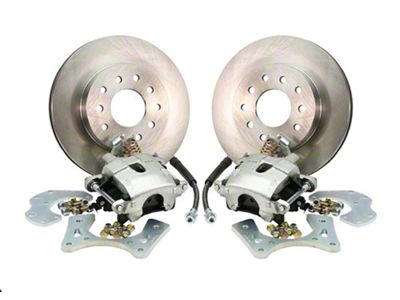 Nova - - Rear Disc Brake Conversion Kit, For Cars With Staggered Shocks And C-Clip Rear End, 1968-1974