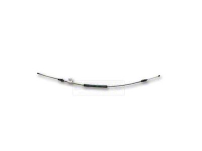 Nova Rear Parking Brake Cable, Steel, Left Or Right, 1968-1974