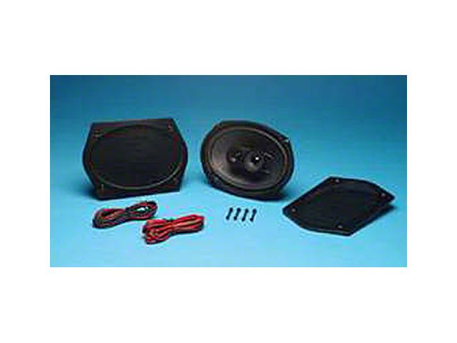 Custom Autosound Nova Rear Speakers, 6 x 9, 1970-1979