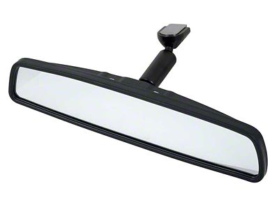 Rear View Mirror; 10-Inch; Black (73-79 Nova)