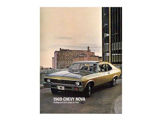 1969 Nova Color Sales Brochure